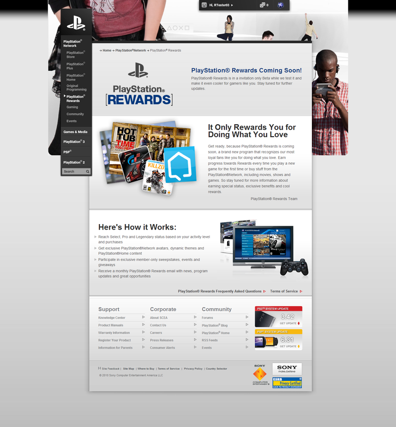 Illustration for article titled Playstation Rewards Fans With New Loyalty Program